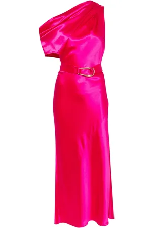 Acler Ellison kjole med off-shoulder-snit