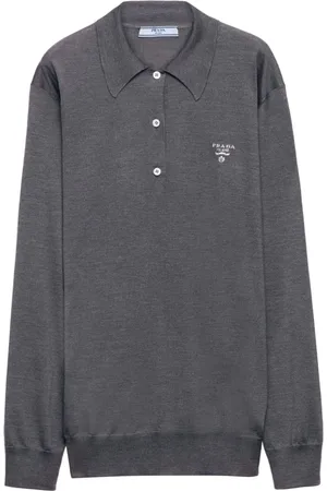 Prada Polo med broderet logo