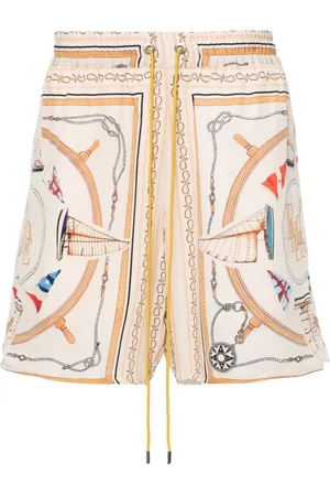 Rhude Nautica silkeshorts