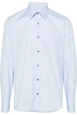 DRIES VAN NOTEN Skjorte med lige krave