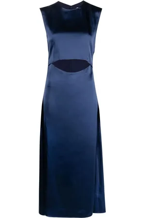 Loulou de Saison Copan midi-kjole i satin