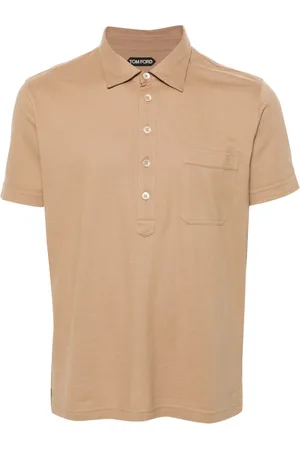 Tom Ford Piqué-vævet polo