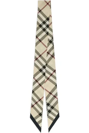 Burberry Smalt ternet tørklæde