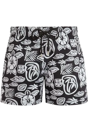 Vilebrequin Badeshorts med blomstertryk