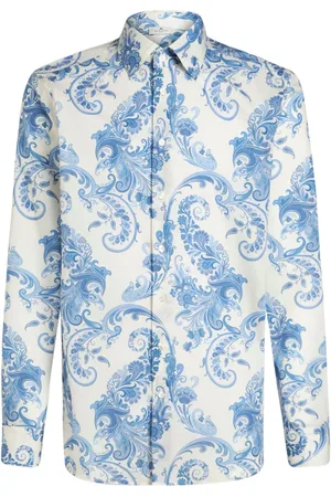 Etro Skjorte med paisleytryk
