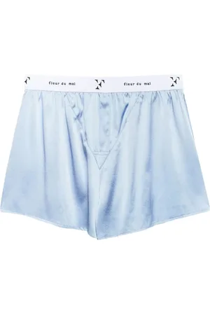 FLEUR DU MAL Boksershorts med logo-linning