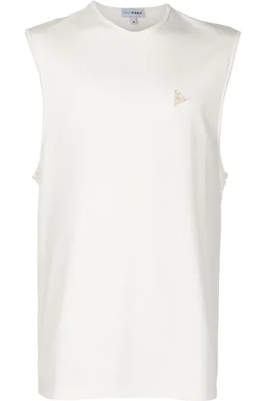 AMIR SLAMA Tanktop med logoplade