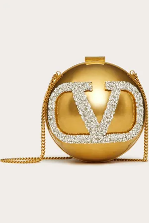 VALENTINO GARAVANI Signatur-clutch med VLogo