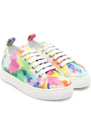 Dsquared2 Sneakers i kanvas med batiktryk