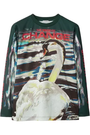 Burberry Langærmet T-shirt med grafisk tryk