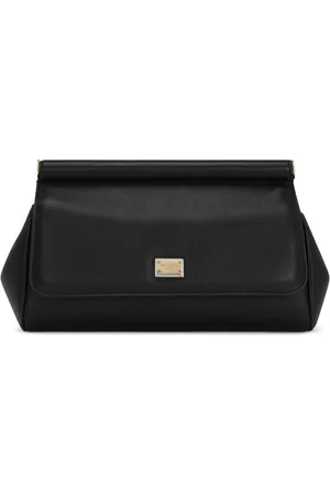 Dolce & Gabbana Sicily tote i kalvelæder