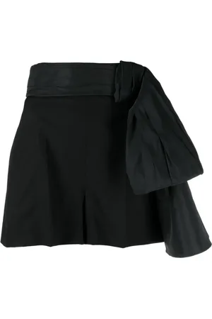 Alexander McQueen Skræddersyede shorts med sløjfedetalje
