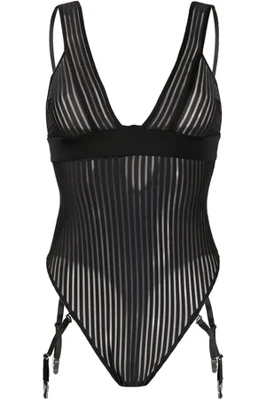 MAISON CLOSE Bodysuit med V-hals