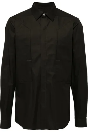 Rick Owens Fog skjorte med paneler
