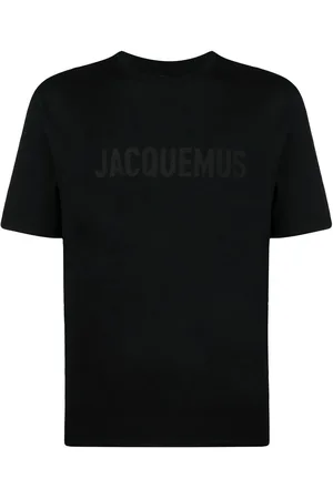 Jacquemus Sweatshirt med rund hals og logo-applikation
