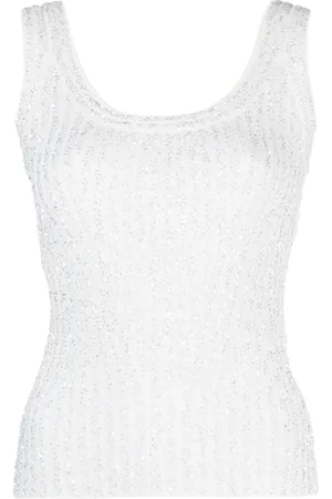 Missoni Top med pailletudsmykning