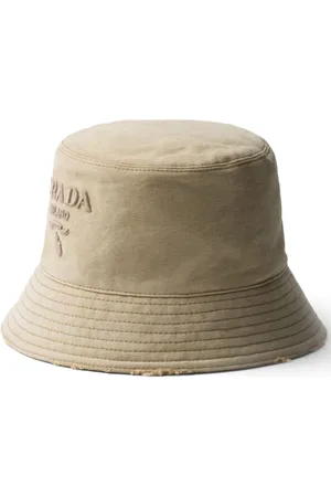 Prada Bøllehat med logobroderi