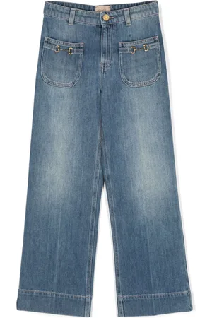 Gucci Denimjeans med Horsebit-detalje