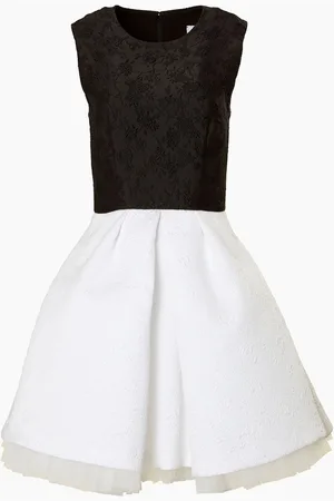 Carolina Herrera Midi-kjole i jacquard med bælte