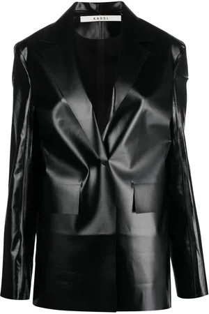 Kassl Editions Enkeltradet blazer med skinnende effekt