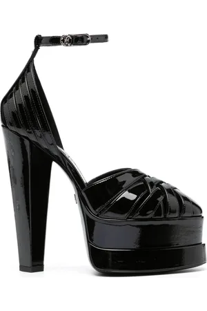 Roberto Cavalli 155mm pumps med lakeret finish