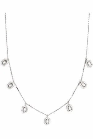 DJULA Eclat choker-halskæde i 18 karat hvidguld med diamanter