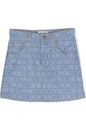 Moschino Nederdel med logo-jacquard