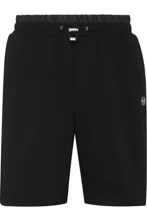 Philipp Plein Træningsshorts med snoretræk og logomærke