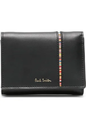 Paul Smith Læderpung med Signatur Stripe-tryk