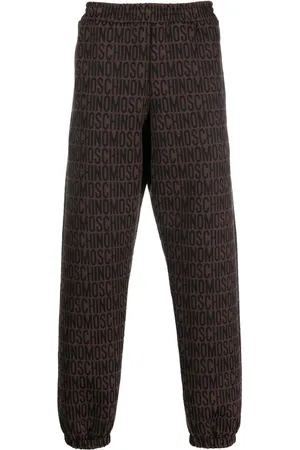 Moschino Joggingbukser med heldækkende broderet logo