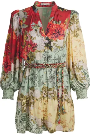 ALICE+OLIVIA Kort Antonette kjole