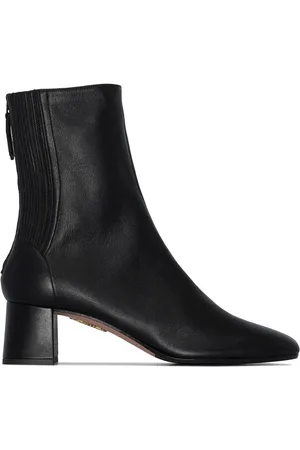 Aquazzura Saint Honore 50mm læderstøvler