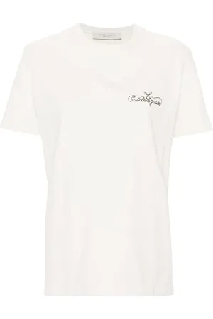 Golden Goose T-shirt med logotryk