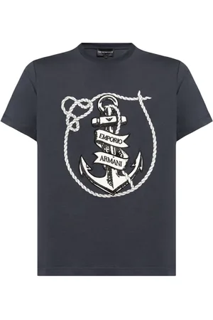 Emporio Armani ASV T-shirt med broderi