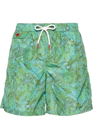 Kiton Badeshorts med broderet logo