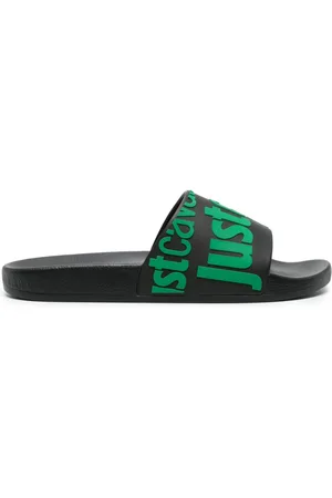 Roberto Cavalli Sandaler med logoprægning