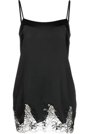 Fleur of England Babydoll-kjole med blondedetalje