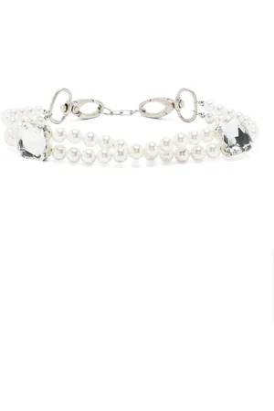 Atu Body Couture X Shir Fine Jewelry perlehalskæde med snoet detalje