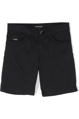 Emporio Armani Shorts med logoplade og fem lommer