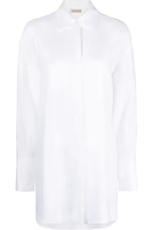 BLANCA Oversize mellemlang skjortekjole