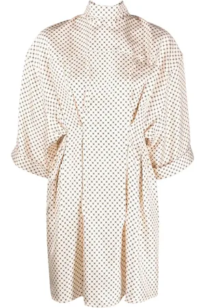 Lanvin Polkaprikket kjole