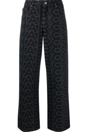 Marc Jacobs The Monogram jeans i denim med lige ben
