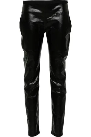 Rick Owens Leggings med elastisk talje