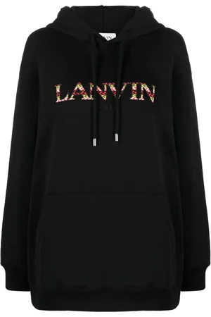 Lanvin Hættetrøje med broderet logo