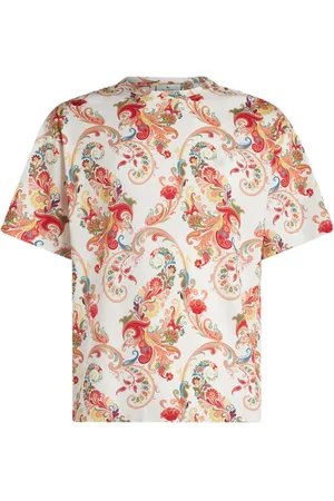 Etro T-shirt med paisleytryk