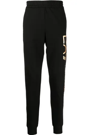 EA7 Joggingbukser med logotryk