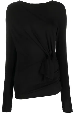 Nina Ricci Top i jersey med knudedetalje