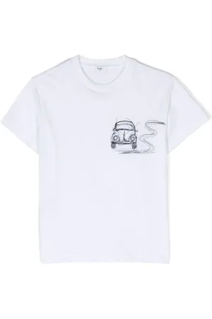 Il gufo T-shirt med broderi
