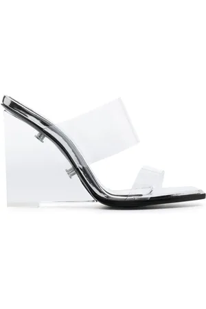 Alexander McQueen Shard sandaler med kilehæl
