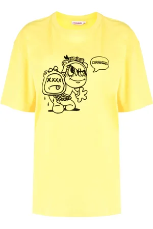Charles Jeffrey Loverboy T-shirt med grafisk tryk